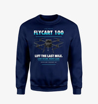 Thumbnail for DJI FlyCart 100 design on navy blue sweatshirt