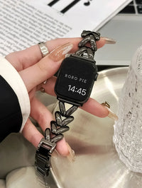 Thumbnail for Love Heart Metal Strap For Bracelet - view 4