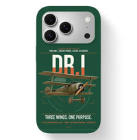 Thumbnail for Fokker Dr.I design on dark green magsafe iphone case, for iPhone 17 Pro