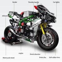 Thumbnail for 858Pcs Kawasaki Ninja For Building Model - view 4