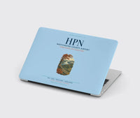 Thumbnail for Westchester County Airport (HPN) design on light blue MacBook case