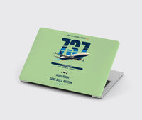 Thumbnail for Boeing 737 MAX 9 design on light green MacBook case