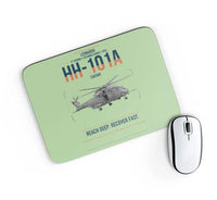 Thumbnail for Leonardo HH-101A Caesar design on light green rectangle mouse pad