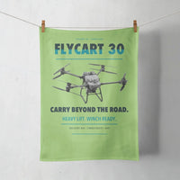 Thumbnail for DJI FlyCart 30 design on light green towel