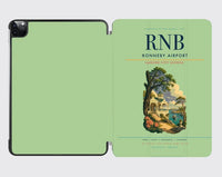 Thumbnail for Ronneby Airport (RNB) design on light green ipad tablet case