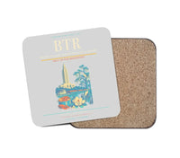 Thumbnail for Baton Rouge Metropolitan Airport BTR Coaster 1-Piece - Light Gray
