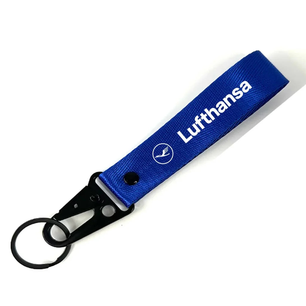 Lufthansa Airlines Hawk-shaped key chain, Blue+NO NAME