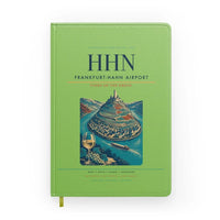 Thumbnail for Frankfurt-Hahn Airport (HHN) design on light green notebook