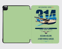 Thumbnail for Boeing 314 Clipper design on light green ipad tablet case