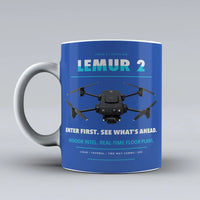Thumbnail for LEMUR 2 Mug design on blue brinc