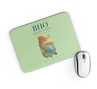 Thumbnail for Raja Bhoj Airport (BHO) design on light green rectangle mouse pad