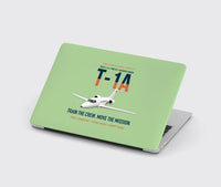 Thumbnail for T-1A Jayhawk Advanced Jet Trainer design on light green MacBook case