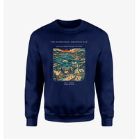 Thumbnail for VINTAGE G4449 - The Homefield Christmas Eve - Designed Sweatshirts design on navyblue