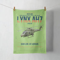 Thumbnail for Westland Lynx AH7 design on light green towel
