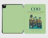 Thumbnail for Cadjehoun Airport (COO) design on light green ipad tablet case