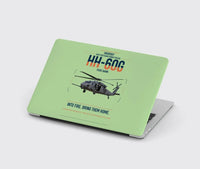 Thumbnail for Sikorsky HH-60G Pave Hawk design on light green MacBook case