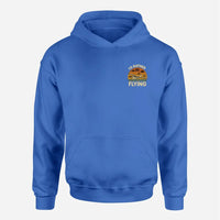 Thumbnail for Customisable I'd Rather Be Flying Hoodie - view 4