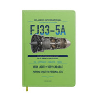 Thumbnail for FJ33-5A design on light green notebook