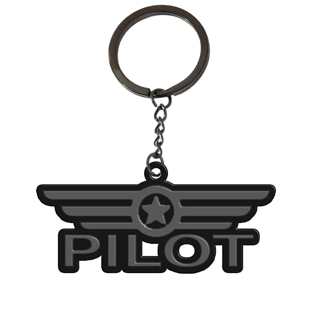 Pilot & Badge Key Chain - view 4