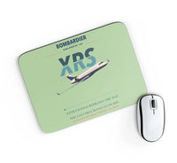 Thumbnail for Bombardier Global Express XRS design on light green rectangle mouse pad