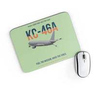 Thumbnail for KC-46A PEGASUS design on light green rectangle mouse pad
