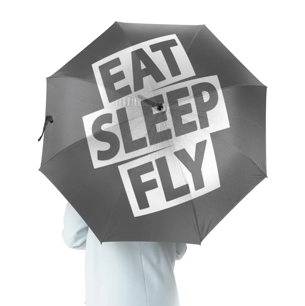 Eat Sleep Fly Umbrella - view 4