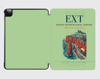 Thumbnail for Exeter International Airport (EXT) design on light green ipad tablet case