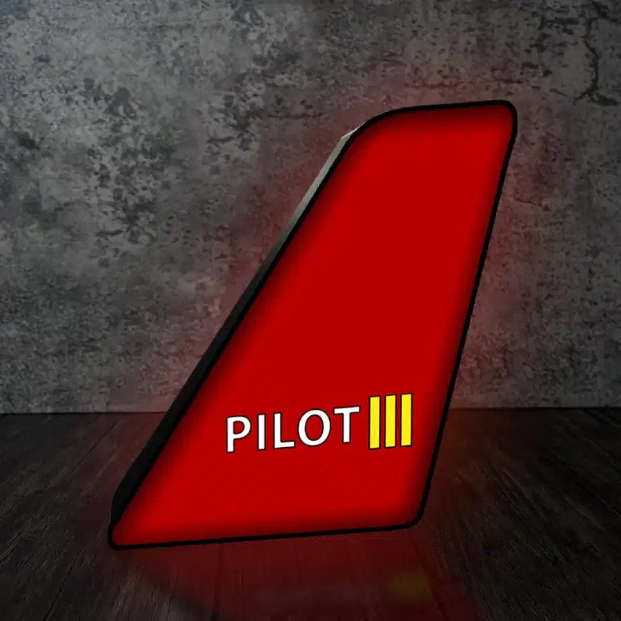 Pilot & Stripes 3D Lamp - view 4