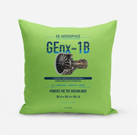 Thumbnail for GEnx-1B design on light green pillow