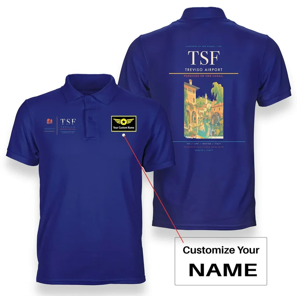 Treviso Airport TSF Blue+Name