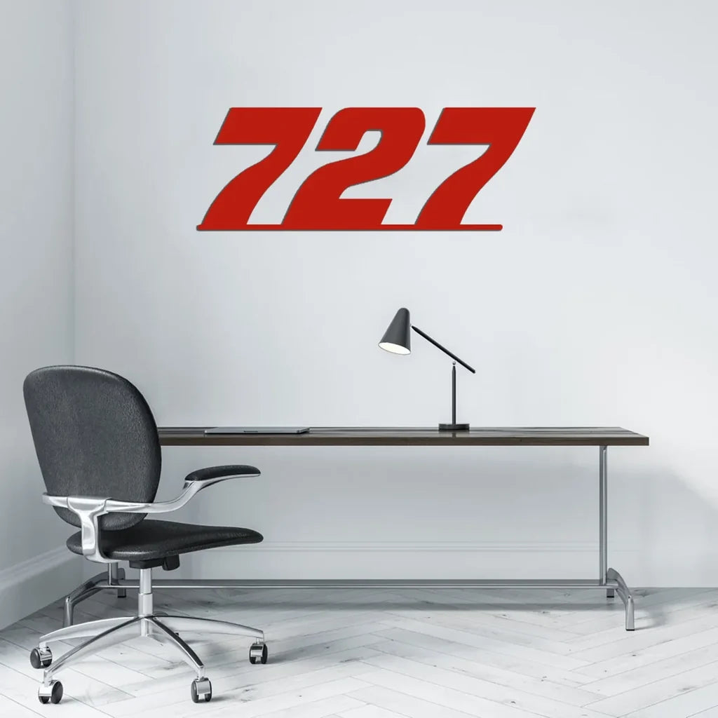 Customisable Boeing 727 Metal Sign - view 4