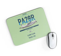 Thumbnail for Piper PA-28R Arrow III design on light green rectangle mouse pad