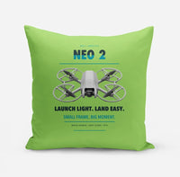 Thumbnail for DJI Neo 2 design on light green pillow