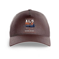Thumbnail for AJ-2 Savage Tanker design on brown printed hat