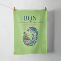 Thumbnail for Rafael Hernández Airport (BQN) design on light green towel
