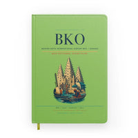 Thumbnail for Modibo Keita International Airport (BKO) design on light green notebook