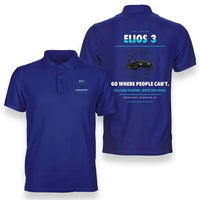 Thumbnail for Flyability Elios 3 design on blue polo