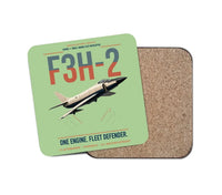 Thumbnail for F3H-2 Demon design on light green 1 piece coaster