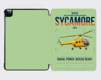 Thumbnail for Bristol Sycamore HR14 design on light green ipad tablet case