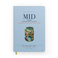 Thumbnail for Merida International Airport (MID) design on light blue notebook