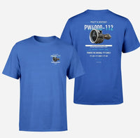 Thumbnail for PW4000-112 design on blue t shirt