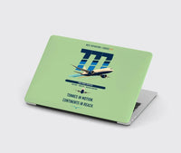 Thumbnail for Boeing 777F design on light green MacBook case
