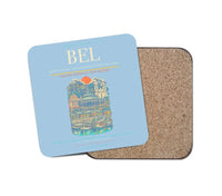 Thumbnail for Belem Val de Cans - Julio Cezar Ribeiro International Airport BEL Coaster 1-Piece - Light Blue