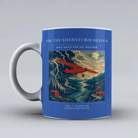 Thumbnail for VINTAGE G4148 - The Thunderstorm Detour - Ceramic Mug design on blue