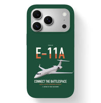Thumbnail for E-11A BACN design on dark green magsafe iphone case, for iPhone 17 Pro