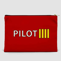 Thumbnail for Pilot & Stripes Zipper Pouch - view 4