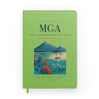 Thumbnail for Augusto C. Sandino International Airport (MGA) design on light green notebook