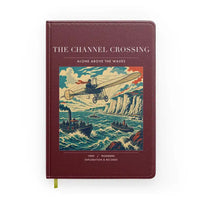 Thumbnail for VINTAGE G4002 - The Channel Crossing - Designed Notebooks design on darkred