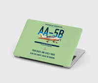 Thumbnail for Grumman American AA-5B Tiger design on light green MacBook case