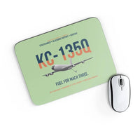 Thumbnail for KC-135Q Blackbird Tanker design on light green rectangle mouse pad